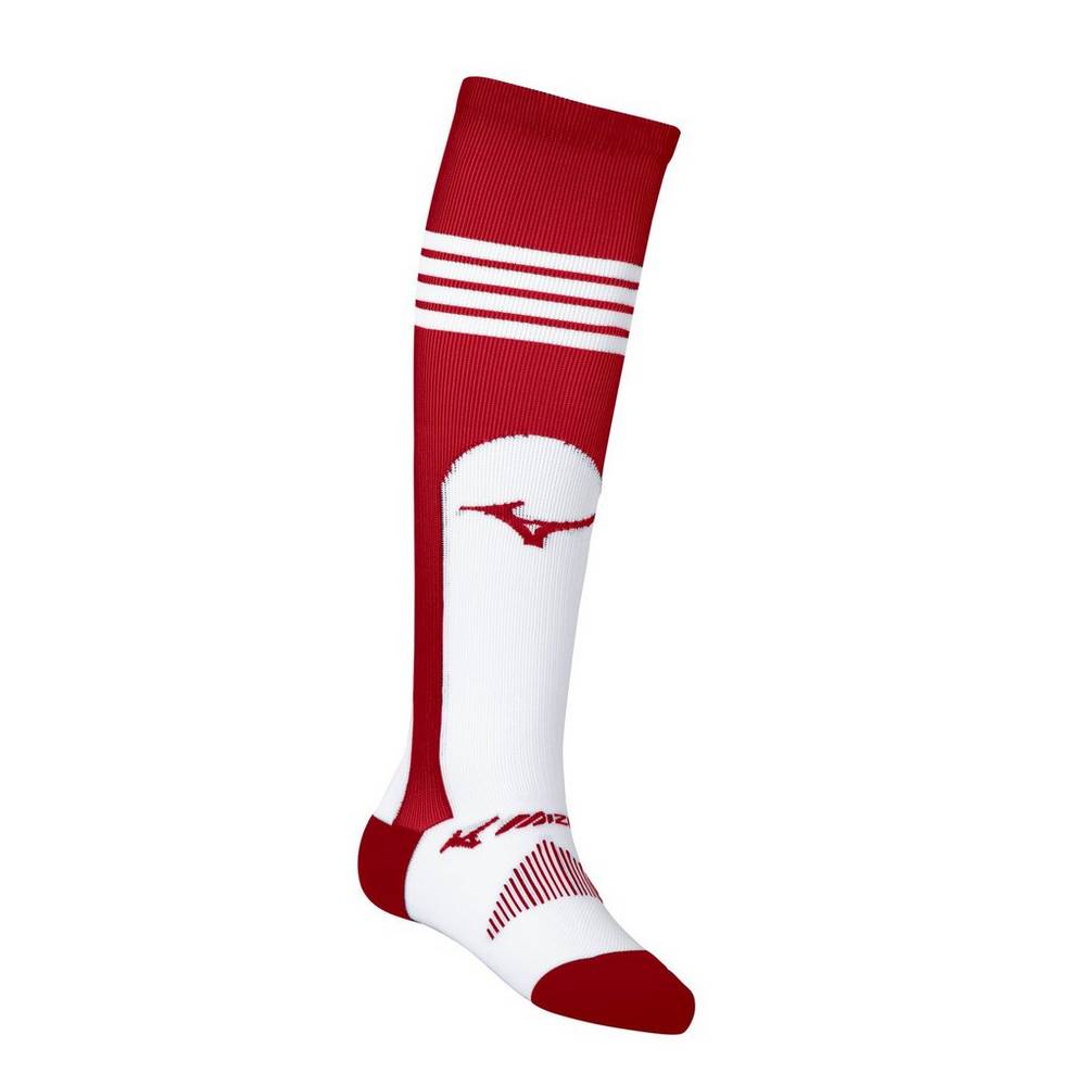 Mizuno Performance OTC Stirrup - Erkek Çorap - Kırmızı Türkiye (SWTYMI-081)